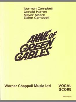 Paperback Anne of Green Gables: (Vocal Score) Book