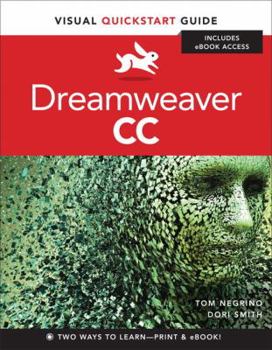 Paperback Dreamweaver CC: Visual QuickStart Guide Book
