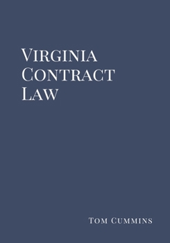 Paperback Virginia Contract Law Book