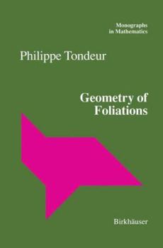 Paperback Geometry of Foliations Book
