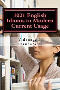 Paperback 1021 English Idioms in Modern Current Usage Book