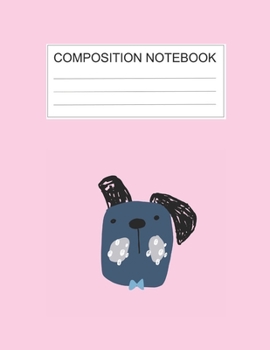 Composition notebook: Ruled (8.5 x 11 in), 110 Pages: Diary Book For Girl, Journal Notebook For Kids, Writing Journal Lined, Cute Pets (8.5 x 11 in), 110 Pages (cute composition pink)
