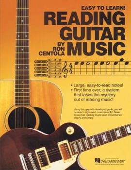 Paperback Reading Guitar Music Book