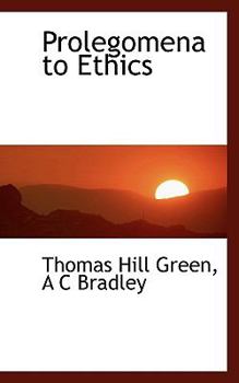 Paperback Prolegomena to Ethics Book