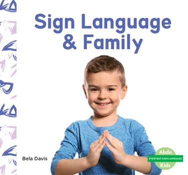 Library Binding Sign Language & Family Book