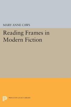Paperback Reading Frames in Modern Fiction Book