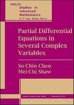 Paperback Partial Differential Equations in Several Complex Variables (19) Book