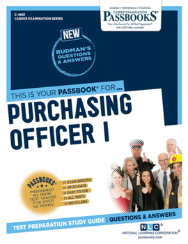 Paperback Purchasing Officer I (C-4661): Passbooks Study Guide Volume 4661 Book