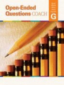 Paperback Coach Open-Ended Questions Coach (Level G) Book