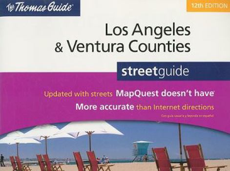 Spiral-bound The Thomas Guide Los Angeles & Ventura Counties Street Guide Book