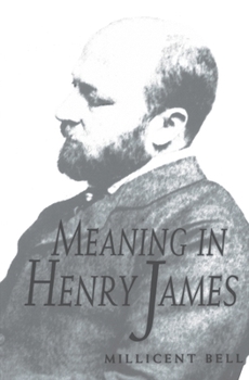 Paperback Meaning in Henry James Book