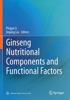 Paperback Ginseng Nutritional Components and Functional Factors Book