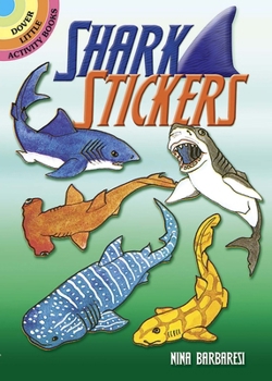 Paperback Shark Stickers Book