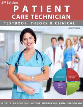 Paperback Patient Care Technician Textbook: Theory & Clinical Approach Book