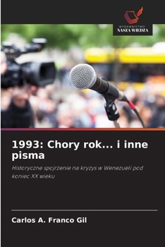 Paperback 1993: Chory rok... i inne pisma [Polish] Book