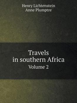 Paperback Travels in southern Africa Volume 2 Book