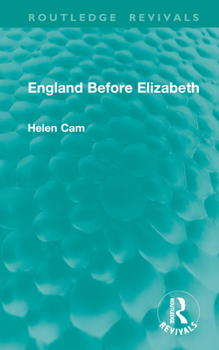 Hardcover England Before Elizabeth Book