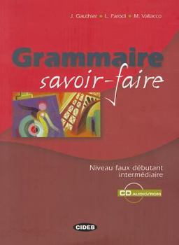 Paperback Grammaire Savoir-Faire+cdrom [French] Book