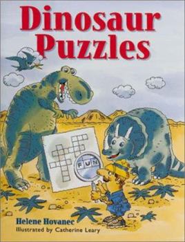 Paperback Dinosaur Puzzles Book