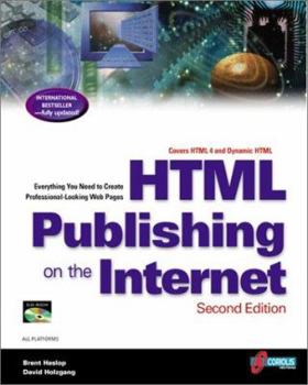 Paperback HTML Publishing on the Internet Book
