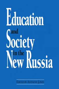 Paperback Education and Society in the New Russia Book