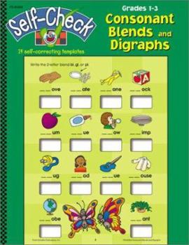 Paperback Consonant Blends and Digraphs Book