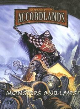 Hardcover Warlords of the Accord: Monsters & Lairs Book