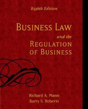 Hardcover Business Law and the Regulation of Business Book