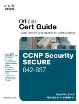 Hardcover CCNP Security SECURE 642-637 Official Cert Guide [With CDROM] Book