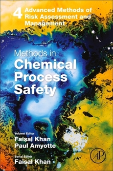 Hardcover Methods in Chemical Process Safety: Volume 4 Book
