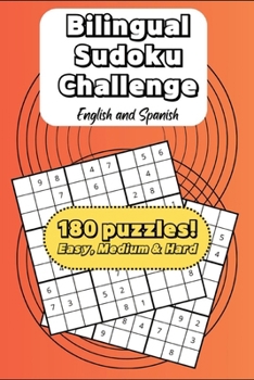Paperback Bilingual Sudoku Challenge: English and Spanish Book