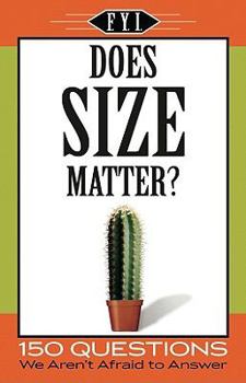 Paperback For Your Information: Does Size Matter? Book