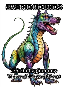 Hybrid Hounds: A Coloring Journey Through Mutant Dogs