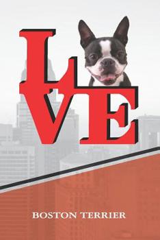 Paperback Boston Terrier: Dog Love Park Isometric Dot Paper Notebook Book Is 120 Pages 6x9 Book