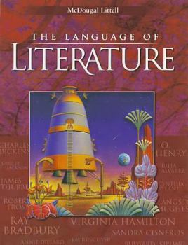 Hardcover McDougal Littell Language of Literature: Student Edition Grade 7 2001 Book