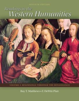 Paperback Readings in the Western Humanities, Volume 1 Book
