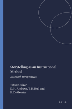 Paperback Storytelling as an Instructional Method: Research Perspectives Book
