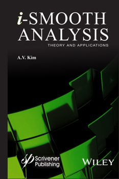 Hardcover I-Smooth Analysis: Theory and Applications Book