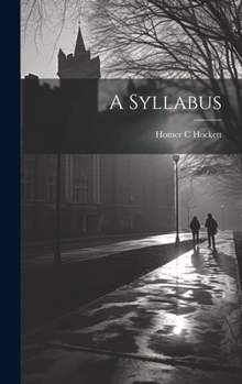 Hardcover A Syllabus Book