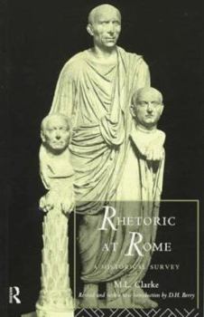 Paperback Rhetoric at Rome: A Historical Survey Book
