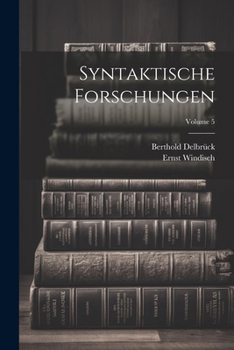 Paperback Syntaktische Forschungen; Volume 5 [German] Book