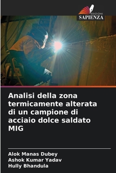 Analisi della zona termicamente alterata di un campione di acciaio dolce saldato MIG (Italian Edition)