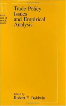 Hardcover Trade Policy Issues and Empirical Analysis Book