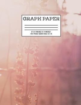 Paperback Graph Paper: Notebook Tree Branch Cute Pattern Cover Graphing Paper Composition Book Cute Pattern Cover Graphing Paper Composition Book