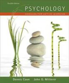 Paperback Study Guide for Coon/Mitterer's Psychology: Modules for Active Learning, 12th Book