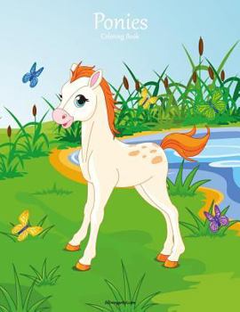 Paperback Ponies Coloring Book 1 Book