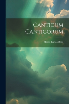 Paperback Canticum Canticorum [Latin] Book