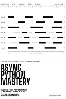 Paperback Async Python Mastery: Building High-Performance Concurrent Applications Book
