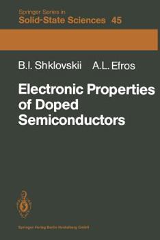 Paperback Electronic Properties of Doped Semiconductors Book