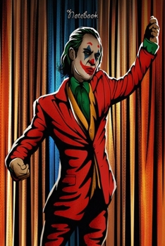 The Jocker Design 54  Notebook Comics For Jocker Fans and Lovers: Lined Notebook / Journal Gift, 120 Pages, 6x9, Soft Cover, Matte Finish